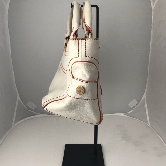 UNAVAILABLE- Celine Boogie CE00/34 White Leather - Picture 2 of 8